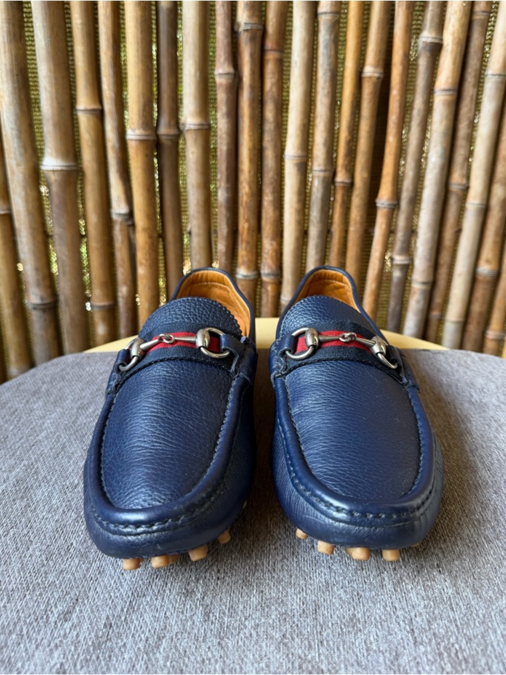 GUCCI men’s leather loafers - Picture 2 of 10